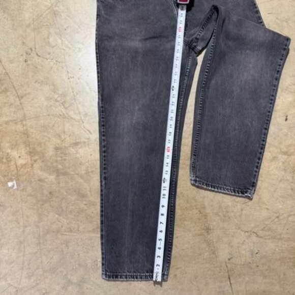 Vintage 90s Levi’s White Tab Taper Fit Made USA Denim Jeans 36 X 30 Stone Wash - Picture 10 of 12